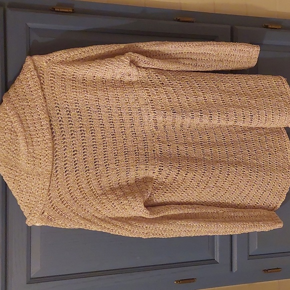 Cache Gold Knit Wrap with Sleeves - Picture 3 of 4
